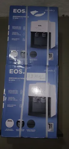 Bebedouro eletronico eos branco novo lacrado 