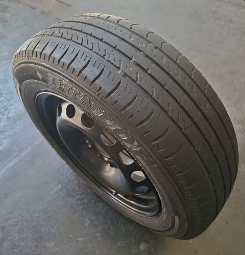 FIAT MOBI RODA ORIGINAL FERRO ARO 14 PNEU USADO ESTEPE RESERVA MOOCA
