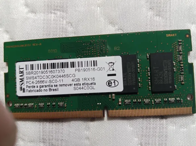 Vendo memória ddr4 smart