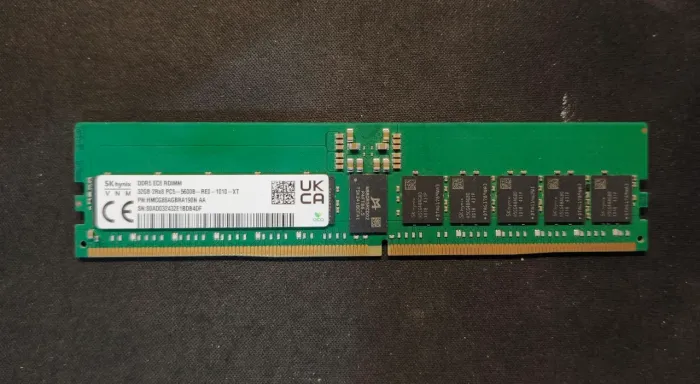 DDR5 RAM RDIMM 32GB 5600MHz