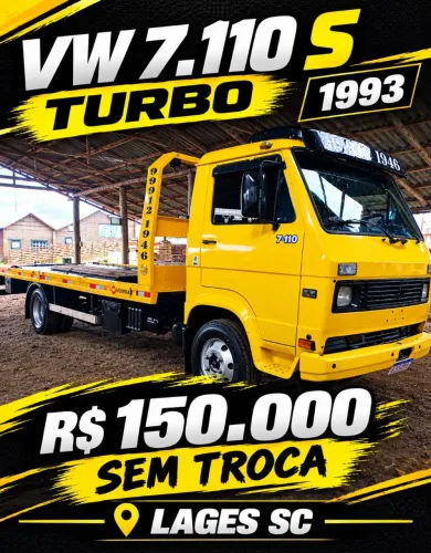 Guincho plataforma vw 7.110.s turbo