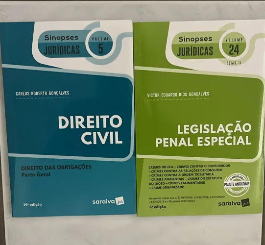 Livros de direito - R$35,00 cada