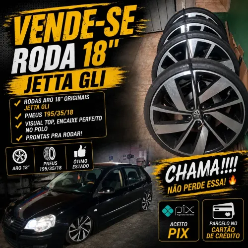 Rodas 18 jetta gli 5 furos