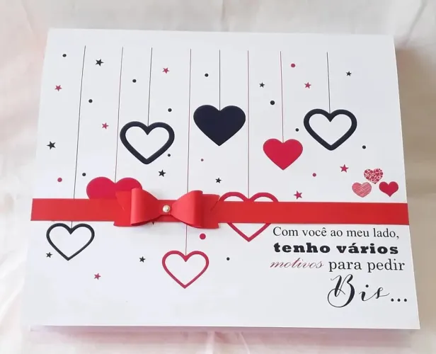 Caixa motivos para te amar dia dos namorados