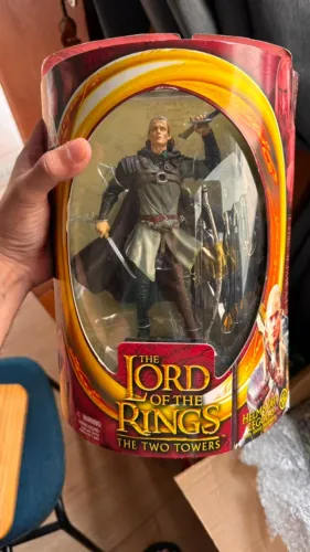 Legolas Helm's Deep - Toy Biz - Lacrado - O Senhor dos Anéis