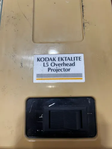 Retro projetor antigo 