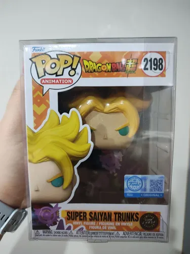 Funko Pop Super Saiyan Trunks GLOW CHASE Special Edition #2198