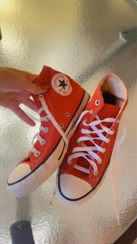 Tênis All star vermelho (cano alto)
