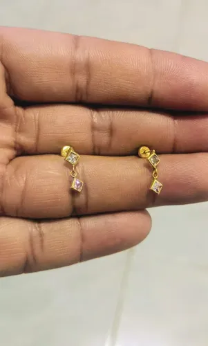 Brinco de ouro 18k