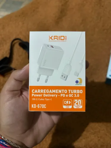 Carregador turbo Tipo-C KAIDI