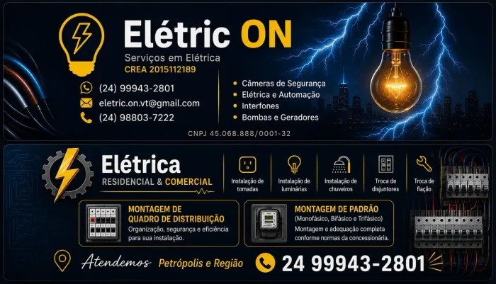 Eletricista Ind. Residencial & Predial