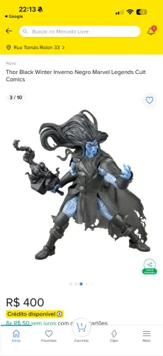 Thor Black Winter Inverno Negro Marvel Legends Cult Comics