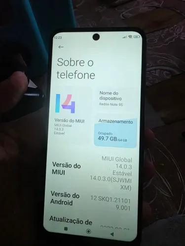 Redmi note 9s 64GB