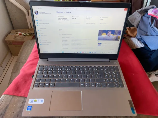 Lenovo IdeaPad 3 Intel Celeron N4020 4GB SSD 120GB + Office Liberado