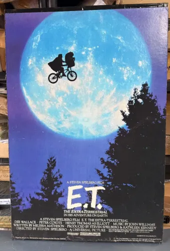 Quadro PÔSTER E.T. O EXTRATERRESTRE - PEÇA DECORATIVA LICENCIADA OFICIAL