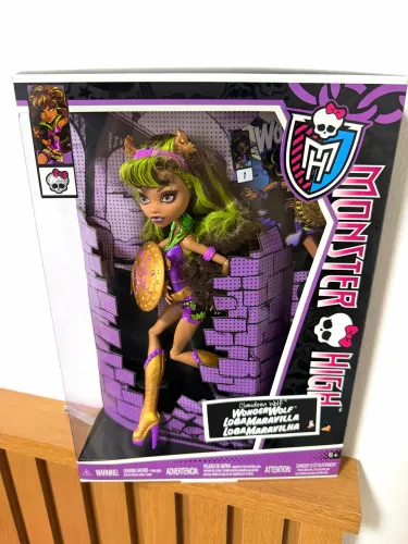 Monster high G1 clawdeen Power Ghouls LACRADA na caixa
