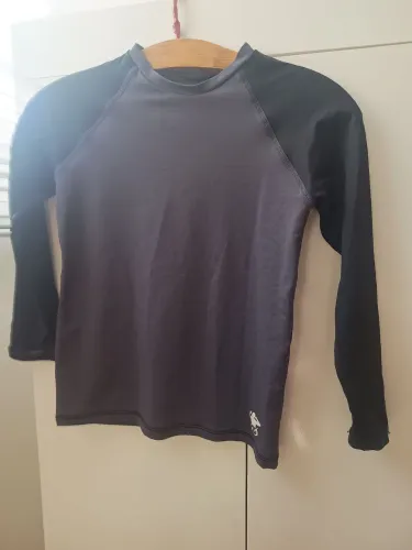 Camiseta Infantil Masculina Manga Longa Proteção UV