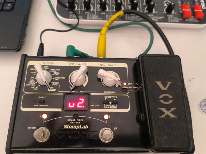 Pedaleira Vox tonelab2