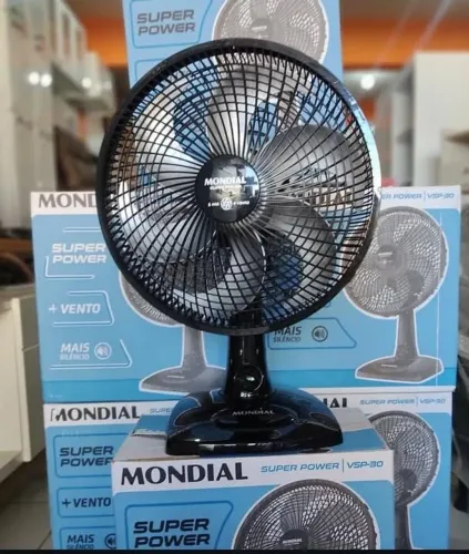 Ventilador de Mesa 30cm Pequeno Mondial 