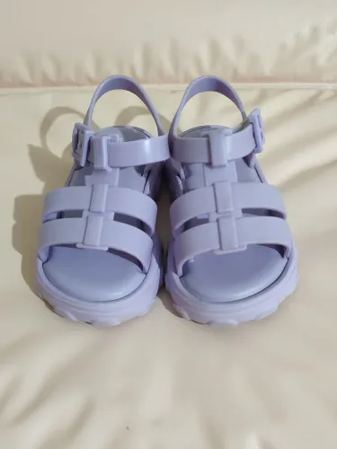Sandália Mini Melissa Ella Sandal Baby Lilás