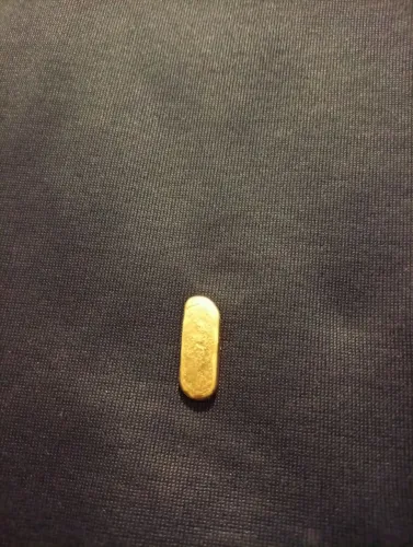 Lingote ouro maciço 18k