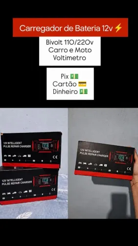 Carregador de Bateria Automotivo