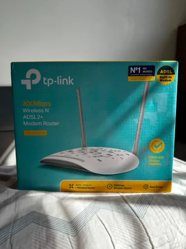 MODEM ROTEADOR TP-LINK TD-W8961N - 300Mbps Wireless N ADSL2+