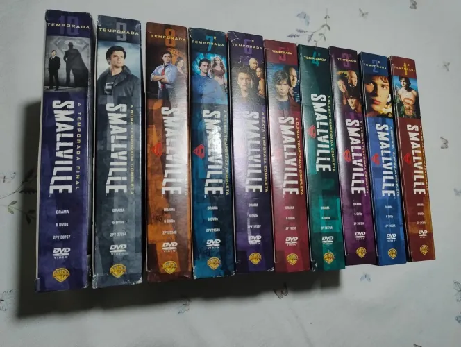 Coleção dvd Smallville - 10 Temporadas completas