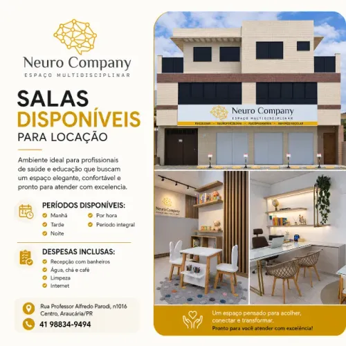 Salas para locação em Araucária/PR