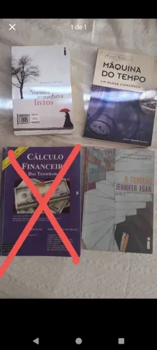Livros usados 5,00 cada
