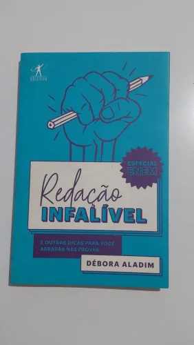 Livro Redação infalível, para o enem