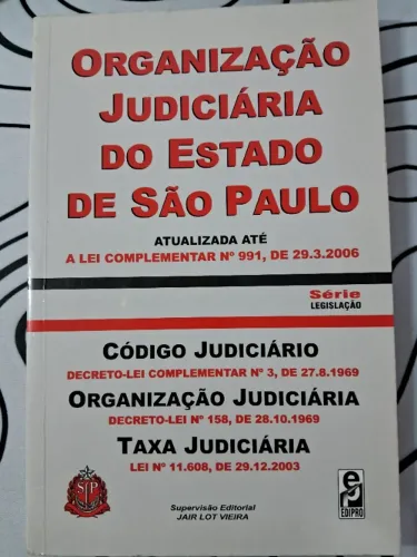 Organização Judiciária do Estado de SP - 2006