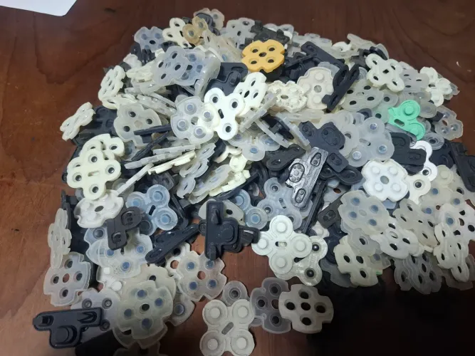 Lote de borrachas para controle PS3 PS2