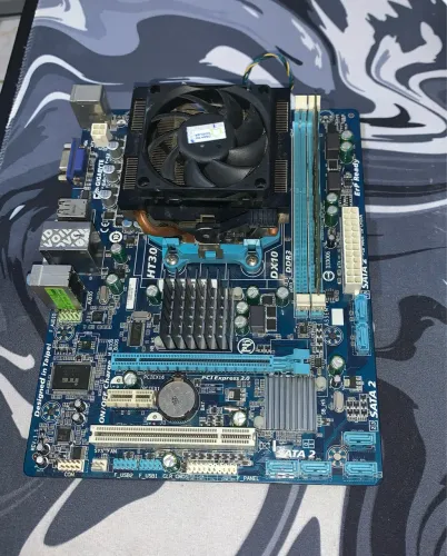 Kit AMD FX-8320 (8 Núcleos) + ga-78lmt-s2 Gigabyte + 8GB RAM + Cooler Master (Testado)
