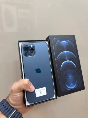 IPHONE 12 PRO MAX 128GB AZUL 5G SEMI NOVO PROMOÇÃO DE AGOSTO