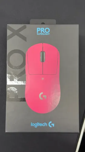 Logitech G PRO X SUPERLIGHT 2 LIGHTSPEED Wireless Gaming Mouse (Magenta)