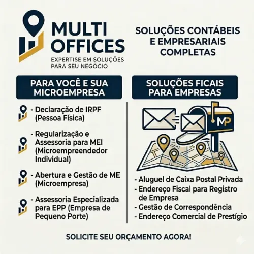 Contador para IRPF, MEI, ME, EPP e assessoria empresarial
