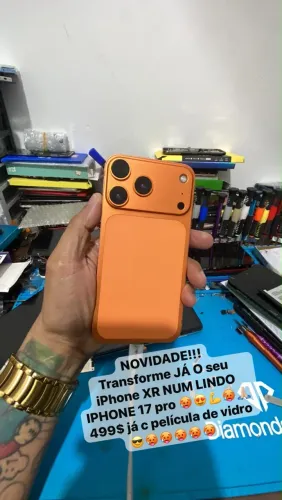 Transforme agora o seu iPhone XR no iPhone 17 pro