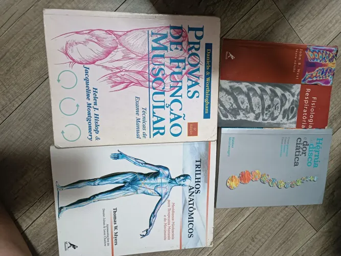 Livros Fisio/Ed. Física/ Med/ AREA DA SAÚDE