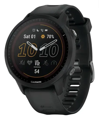 Relógio Smartwatch Garmin Forerunner 955 Solar Cor da caixa Preto Cor da pulseira Preto