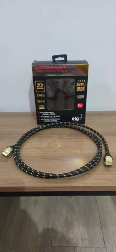 Cabo HDMI 2.1 ELG Ultra High Speed 8K 48Gbps - 2 Metros