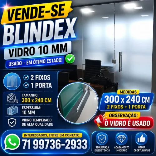 FECHAMENTO DE VIDRO