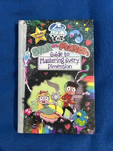 Livro Star vs as Forças do Mal Star and Marco Guide to Mastering Every Dimension