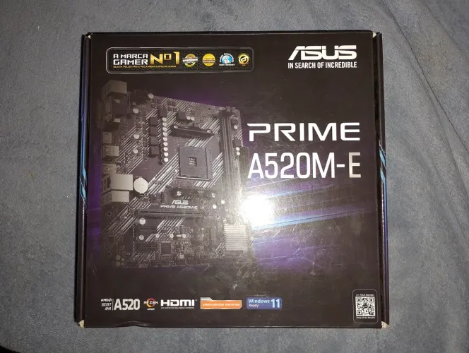 Placa-mãe Asus Prime A520M-E