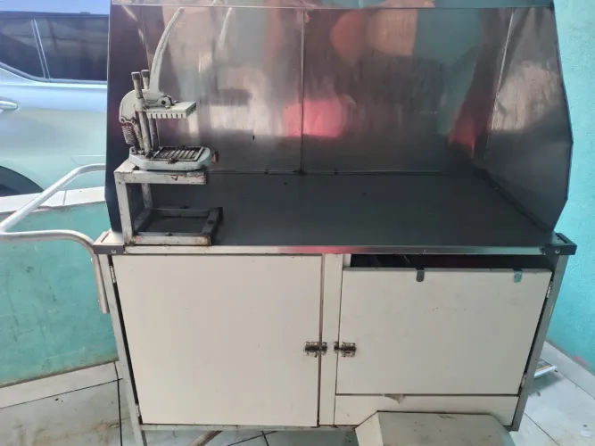 Carrinho para batata frita na hora 