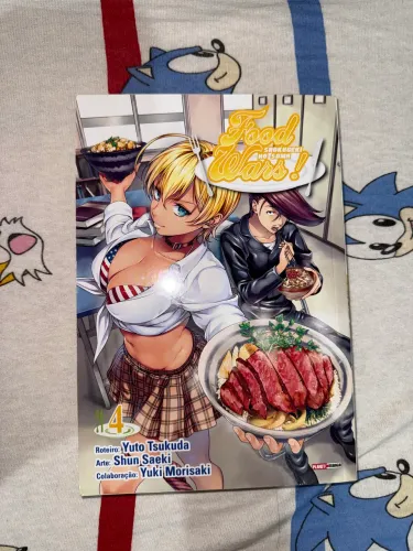 desapego de mangas: food wars volume 4