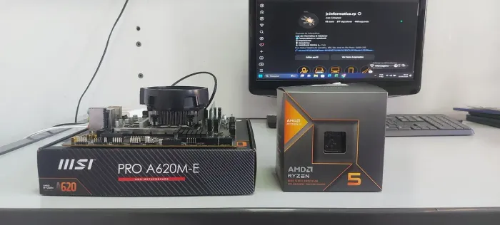 Kit gamer(Placa mãe, processador e memória)