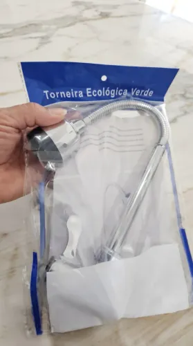 Torneira de Cozinha Gourmet Flexível Parede Nova