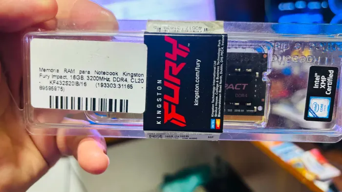 Memória RAM para Notebook Kingston Fury Impact, 16GB