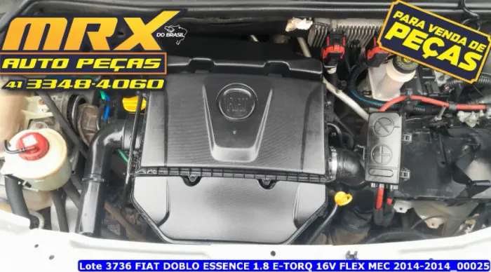 Motor Parcial Fiat Doblo 1.8 E-torq 16v Flex 2014